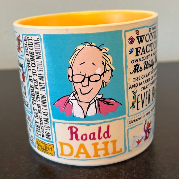The Unemployed Philosophers Guild ROALD DAHL Literary Mug with Book Quotes - Picture 2 of 16